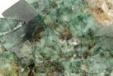 Fluorescent Green Fluorite Cluster - Diana Maria Mine, England #208884-4